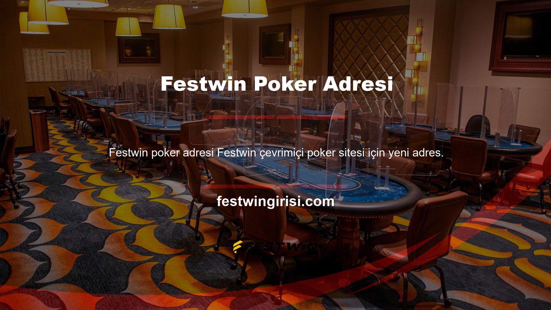Çevrimiçi poker sitesinin yeni adresi size çok fazla gerçek para kazanma şansı veriyor